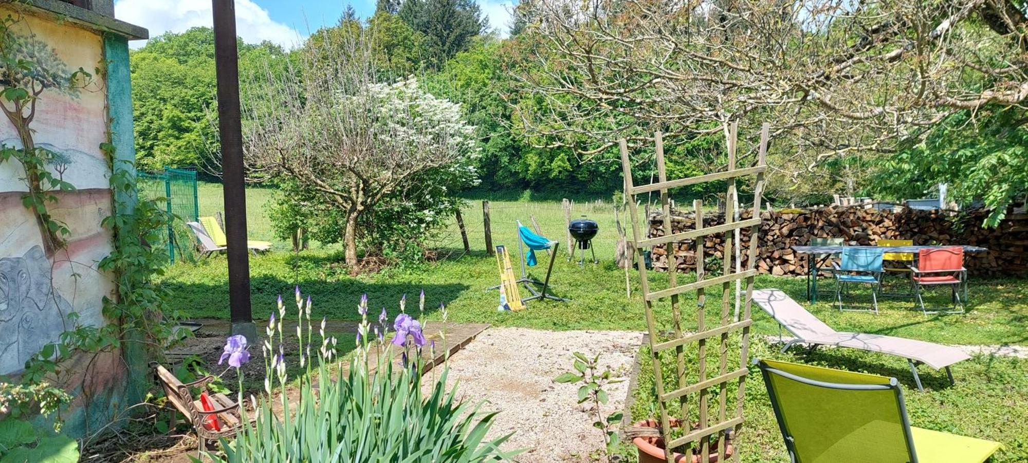Gite Coeur De Nature Abergement-le-Grand Bagian luar foto